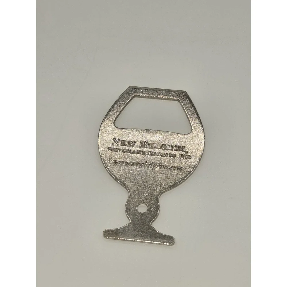 Fat Tire Amber Ale New Belgium Brewing Key Chain Bottle Opener‎ Ft. Collins CO